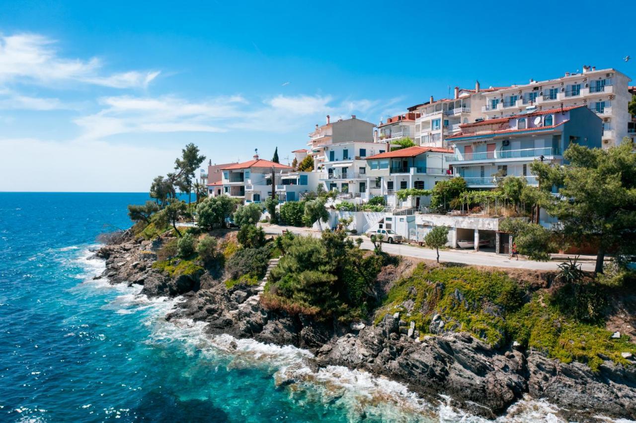 Anemos Seaside Apartment Неос-Мармарас Экстерьер фото