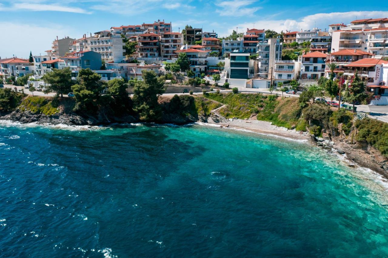 Anemos Seaside Apartment Неос-Мармарас Экстерьер фото