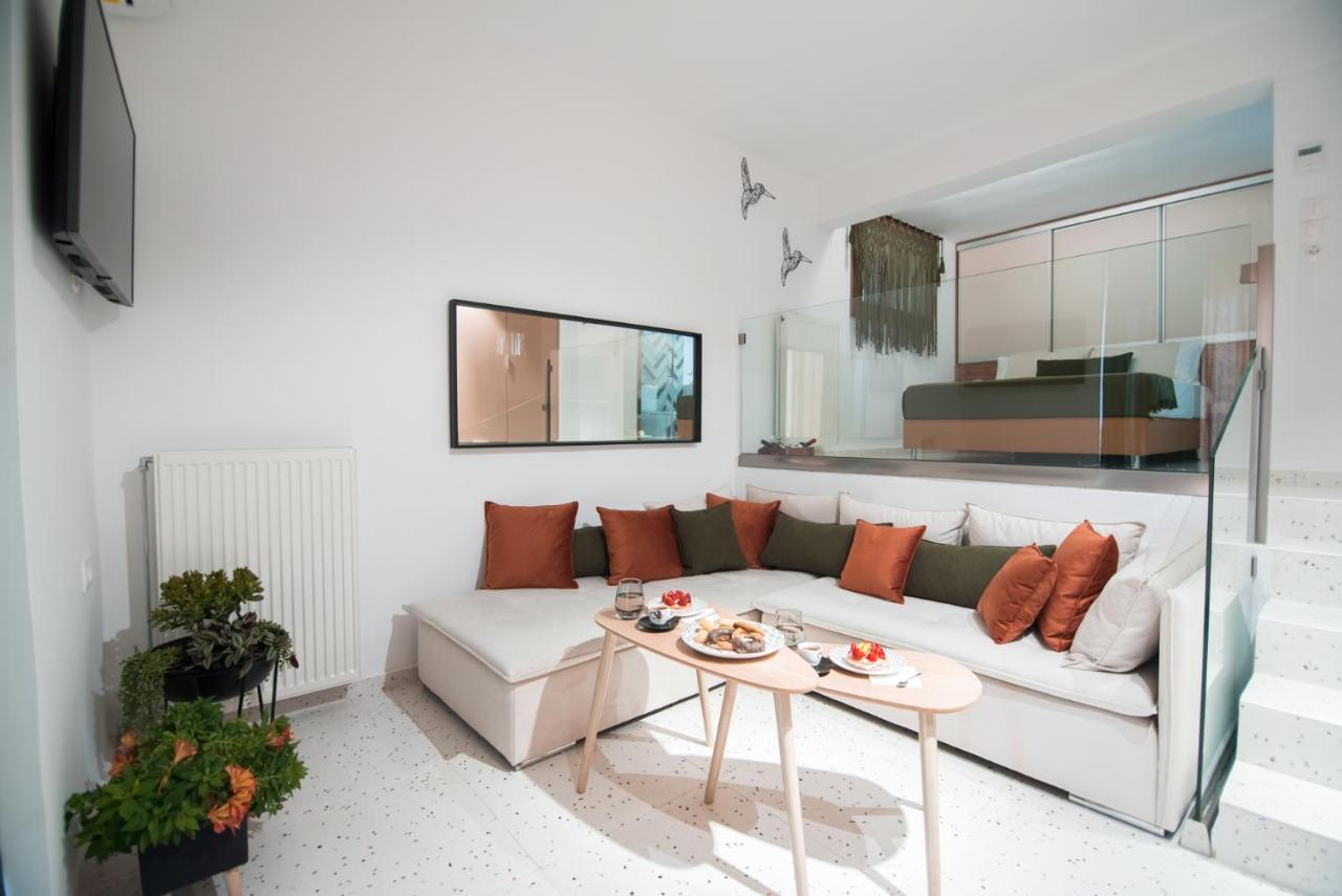 Anemos Seaside Apartment Неос-Мармарас Экстерьер фото