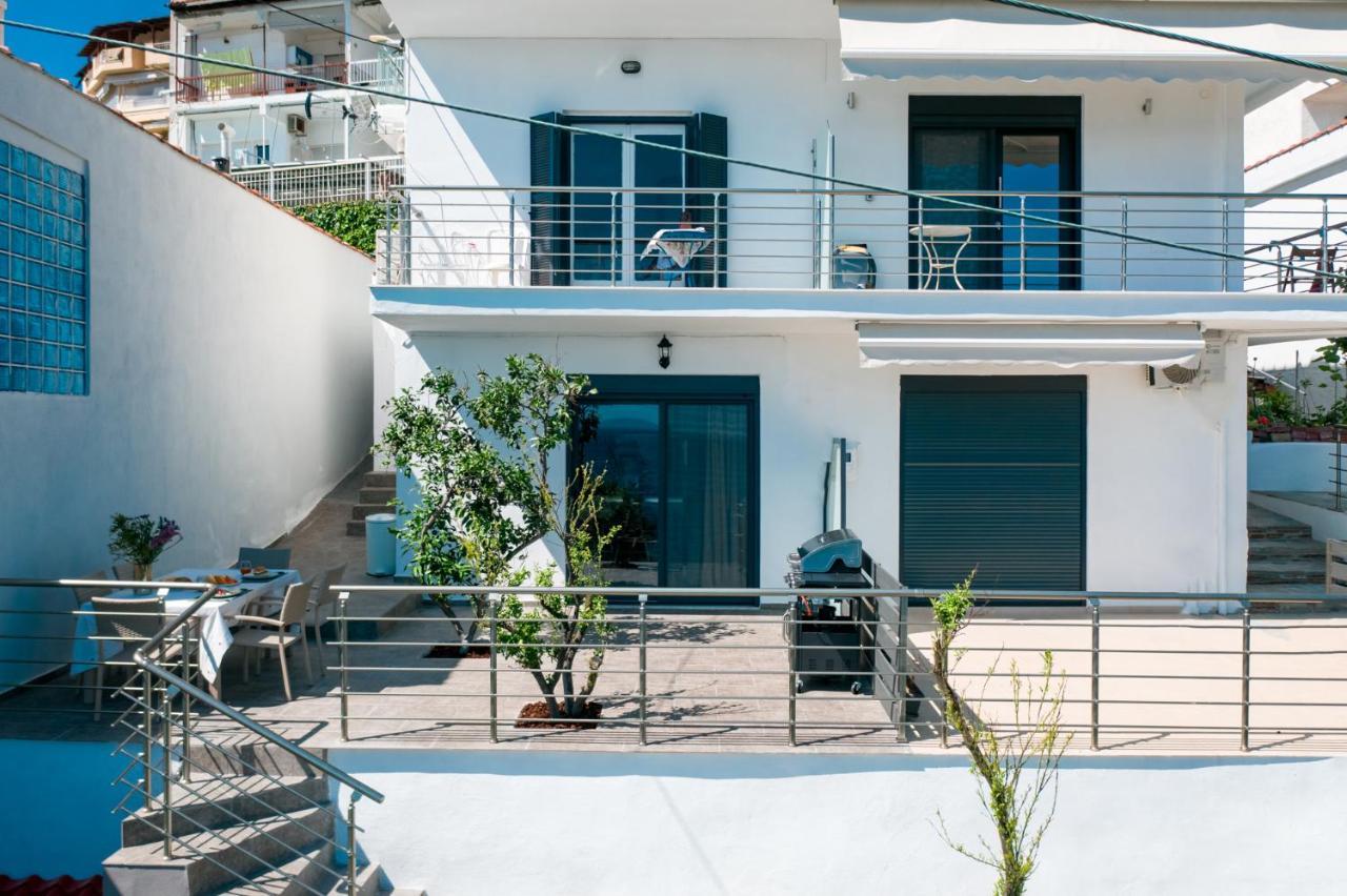 Anemos Seaside Apartment Неос-Мармарас Экстерьер фото