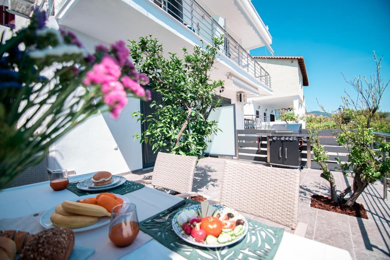 Anemos Seaside Apartment Неос-Мармарас Экстерьер фото
